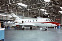 TM11-2 @ LFPB - Dassault Falcon 20D [222] (Spanish Air Force) Paris Le-Bourget~F 17/09/1978. From a slide. - by Ray Barber