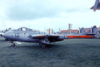 XK625 @ EGMC - De Havilland DH.115 Vampire T.1 [15782] (Royal Air Force) Southend~G 03/07/1974. From a slide. - by Ray Barber