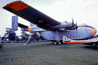 XB261 @ EGMC - Blackburn Beverley C.1 [1004] (Royal Air Force) Southend~G 03/07/1974. From a slide. - by Ray Barber