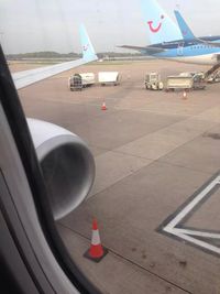 G-TAWK @ EGCC - Before take off - by Hannah