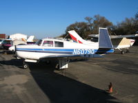 N6079Q @ SZP - 1965 Mooney M20C @ Santa Paula Airport, CA - by Steve Nation