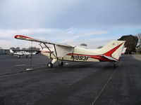 N1993F @ EDU - 1994 Maule MX-7-180A with cover @ University Airport, Davis, CA (now Arizona based)