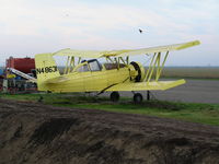 N48631 @ 13CL - 1976 Grumman G-164B in foggy conditions @ Maine Prairie Airstrip, Dixon, CA (now Oregon based) - by Steve Nation