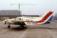 PH-HAM @ EHAM - Piper PA-34-200T Seneca II [34-7770181] Amsterdam-Schiphol~PH 12/05/1979. From a slide