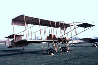 G-ASPP @ EGTH - Bristol Boxkite (replica) [BM.7279] Old Warden~G 11/07/1982. From a slide. - by Ray Barber