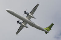 YL-BBV @ EDDL - Departing from Dusseldorf - by Günter Reichwein