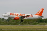 G-EZIM @ LFRB - Airbus A319-111, On final rwy 25L, Brest-Bretagne Airport (LFRB-BES) - by Yves-Q