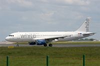 CS-TRO @ LFRB - Airbus A320-214, Taxiing to Holding point Charlie, Brest-Bretagne airport (LFRB-BES) - by Yves-Q