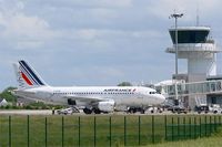 F-GRXB @ LFRB - Airbus A319-111, Boarding area, Brest-Bretagne airport (LFRB-BES) - by Yves-Q