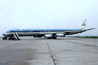 PH-DEB @ EHAM - Douglas DC-8-63 [45901] (KLM-Royal Dutch Airlines) Amsterdam-Schiphol~PH 12/05/1979. From a slide.