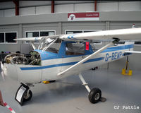 G-BEWP @ EGPT - On display in the Airwork Service Training hangar as an instructional airframe during the Heart of Scotland Airshow held at Perth (Scone) airfield EGPT - by Clive Pattle