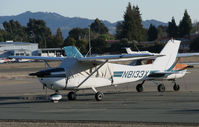N8133X @ KCCR - 1961 Cessna 172B with cover @ Buchanan Field, Concord, CA (Now based in Utah) - by Steve Nation
