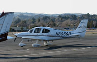 N805SR @ KCCR - New 2006 Cirrus SR22GTS @ Buchanan Field, Concord, CA - by Steve Nation