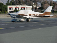 N4838L @ KCCR - 1967 Piper PA-28-180 with cover @ Buchanan Field, Concord, CA - by Steve Nation