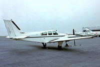 F-BOEY @ LFPB - Beech 95-C55 Baron [TE-249] Paris Le-Bourget~F 14/09/1980. From a slide. - by Ray Barber