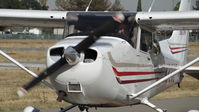 N2129C @ KRHV - Locally-based 2003 Cessna 172S taxing out for departure at Reid Hillview Airport, San Jose, CA. - by Chris Leipelt