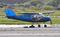 G-CDGB @ EGFH - Visiting Coyote II. - by Roger Winser