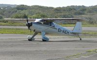 EI-AEH @ EGFH - Superb 1945 built 8F Silvaire aircraft visiting the airport. - by Roger Winser