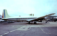 45061 @ LFPB - Douglas DC-7C [45061] (French Air Force) Paris Le-Bourget~F 13/06/1981. From a slide.