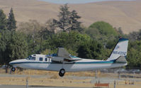 N840SE @ KCCR - Mayaair Inc. (Telluride, CO) 1979 Rockwell International 690C right wing low landing @ Buchanan Field, Concord, CA - by Steve Nation