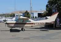 N7335N @ KCCR - Beautiful 1979 Cessna T210N visiting from Las Vegas, NV @ Buchanan Field, Concord, CA - by Steve Nation