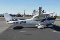 N737PM @ KWHP - 1977 Cessna 172 @ Whiteman Airport, Pacoima, CA - by Steve Nation
