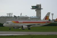 EC-IZH @ LFPO - Airbus A320-214, Taxiing to boarding area, Paris-Orly Airport (LFPO-ORY) - by Yves-Q