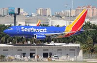 N7707C @ FLL - Southwest - by Florida Metal