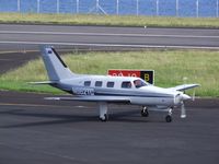 N662TC @ LPHR - Landing at Horta, island of Faial, Azores, after crossing the Atlantic from St. Johns, Canada, a 1200NM leg. Captain Karl-Heinz Zahorsky - by Luís Correia