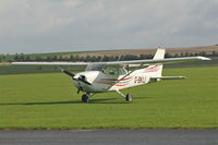 G-BKIJ @ EGSU - Parked at Duxford airfield. - by Arjun Sarup