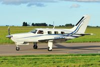 N195AM @ EGSH - Nice visitor. - by keithnewsome