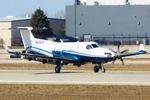 N118AP @ KGRR - Landing RWY 8R - by Mel II