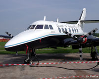 G-NFLC @ EGPT - Rare fresh air - On display outside the Airwork Service Training hangar, where it is an instructional airframe,  during the Heart of Scotland Airshow held at Perth (Scone) airfield EGPT - by Clive Pattle