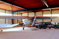F-BARP @ LFPX - Morane-Saulnier MS.505 Criquet [496/10] Chavenay-Villepreux~F 13/09/1980. From a slide.