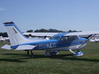 N9574H @ I74 - Cessna 172H - by Christian Maurer