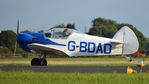G-BDAD @ EGXG - 1. G-BDAD departing The Yorkshire Air Show, Church Fenton, Sept. 2015.