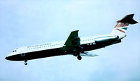 G-BFWN @ EGLL - BAC 1-11 537GF One Eleven [261] (British Airways) Heathrow~G 27/10/1978. On approach 28L. From a slide. - by Ray Barber