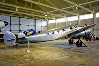 G-LIOA @ EGDT - Lockheed 10A Electra [1037] Wroughton~G 29/06/1986. From a slide . Marked NC5171N and now displayed in the Science Museum South Kensington.