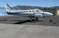 N6824Z @ KWHP - This 1981 Cessna 340A @ Whiteman Airport, Pacoima, CA in Feb 2008 does not have a valid registration according to FAA. Can anyone help ID her? - by Steve Nation