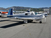 N6201N @ KWHP - 1978 Mooney M20J @ Whiteman Airport, Pacoima, CA - by Steve Nation