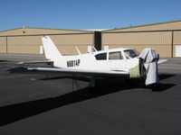 N6814P @ KWHP - 1960 Piper Pa-24-250 Comanche minus engine with innovative cover @ Whiteman Airport, Pacoima, CA - by Steve Nation