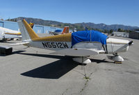 N5512W @ KWHP - 1962 Piper PA-28-150 Cherokee with cockpit cover @ Whiteman Airport, Pacoima, CA - by Steve Nation