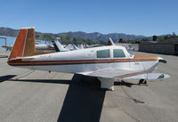 N3415X @ KWHP - 1966 Mooney M20C Ranger @ Whiteman Airport, Pacoima, CA - by Steve Nation