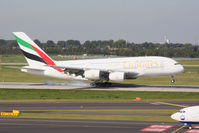 A6-EEY @ EDDL - Touchdown - by Günter Reichwein