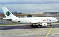 F-OHLI @ EDDF - Airbus A310-304 [481] (Middle East Airlines) Frankfurt~D 10/10/1999 - by Ray Barber