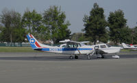 N3897Y @ KRHV - 1964 Cessna 210D Centurion @ Reid-Hillview Airport, San Jose, CA - by Steve Nation