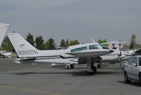 N310DH @ KRHV - Not a great shot of 1974 Cessna T310Q @ Reid-Hillview Airport, San Jose, CA - by Steve Nation