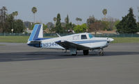 N9344M @ KRHV - Locally-based 1966 Mooney M20E @ Reid-Hillview Airport, San Jose, CA - by Steve Nation