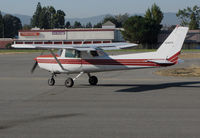 N24373 @ KRHV - Nice Air Cessna 152 doing engine checks @ Reid-Hillview Airport, San Jose, CA - by Steve Nation