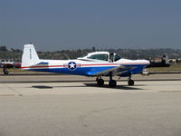 N91689 @ CMA - 1946 North American NAVION, Continental E-225 Upgrade, taxi after landing Rwy 26 - by Doug Robertson
